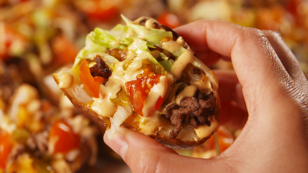 preview for Big Mac Potato Skins Are The Game Day Snack You Need