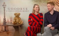 preview for Margot Robbie and Domhnall Gleeson interview: Goodbye Christopher Robin