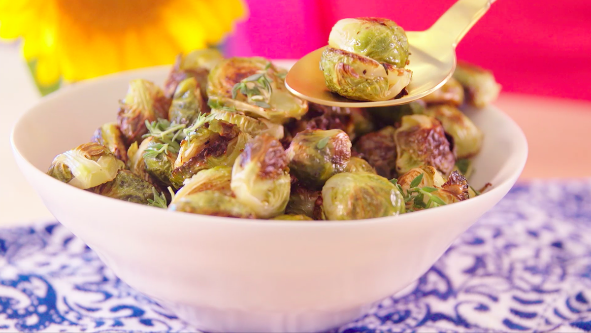 preview for How to Make the Perfect Roasted Brussels Sprouts