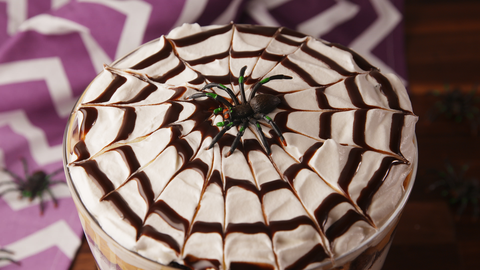 preview for This Spider Trifle Is The Ultimate Halloween Dessert
