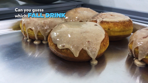 preview for This Ice Cream-Stuffed Donut Tastes Exactly Like Your Favorite Fall Starbucks Drink