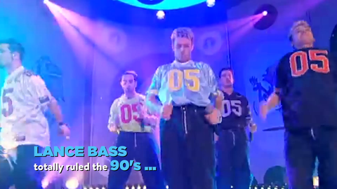 preview for Lance Bass Takes The Ultimate '90s Food Challenge