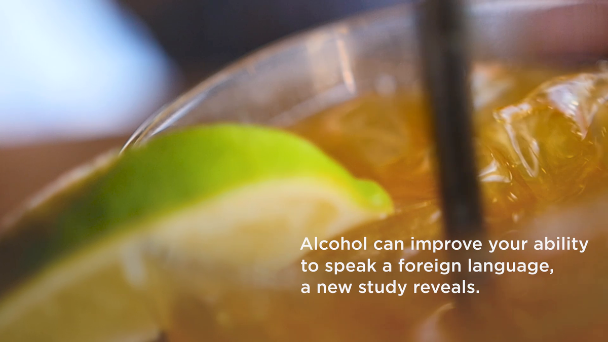preview for Alcohol Can Improve Your Ability to Speak a Foreign Language