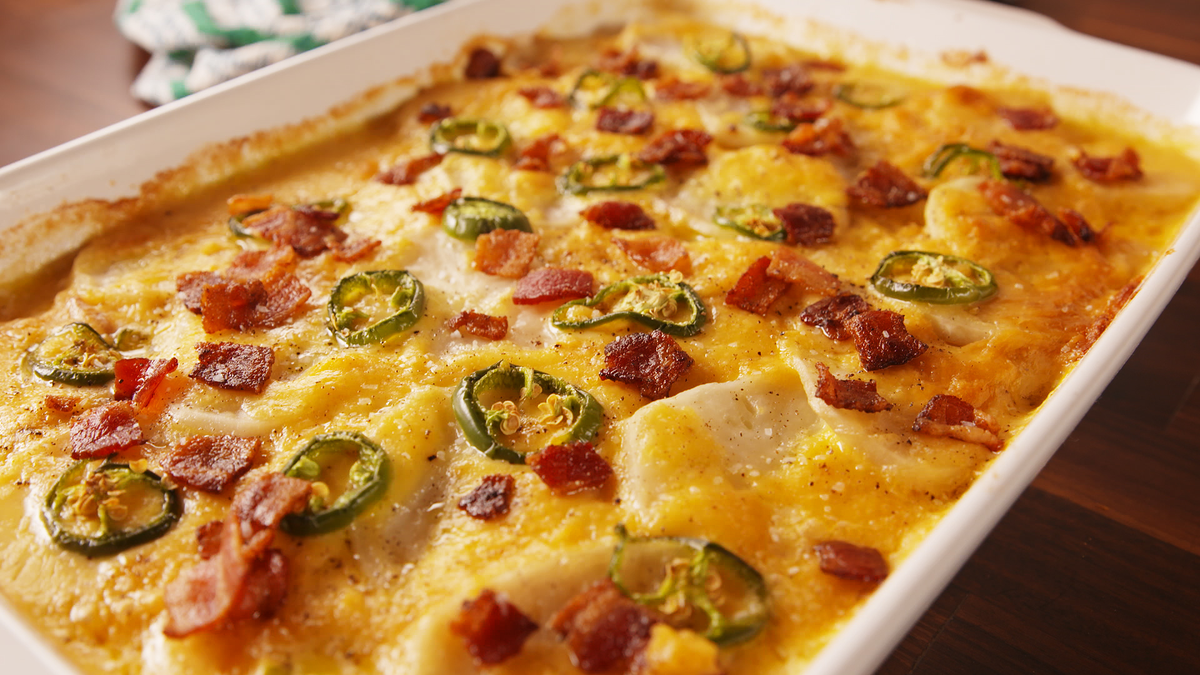 35+ Easy Cheesy Potato Recipes - How to Make Potatoes with Cheese