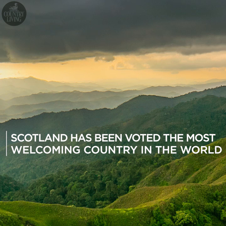 preview for Scotland voted most welcoming country in the world