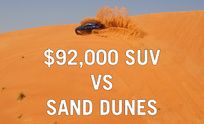 preview for $92,000 SUV vs Sand Dunes