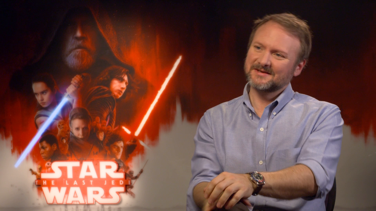 preview for Rian Johnson talks Star Wars: The Last Jedi