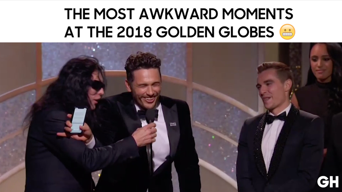 preview for The Most Awkward Moments at the 2018 Golden Globes