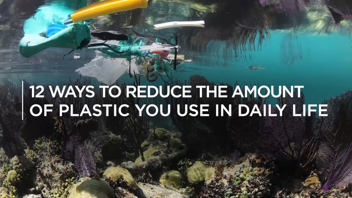 preview for 12 ways to reduce the amount of plastic you use in daily life