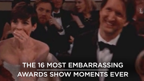 preview for The 16 most embarrassing awards show moments ever