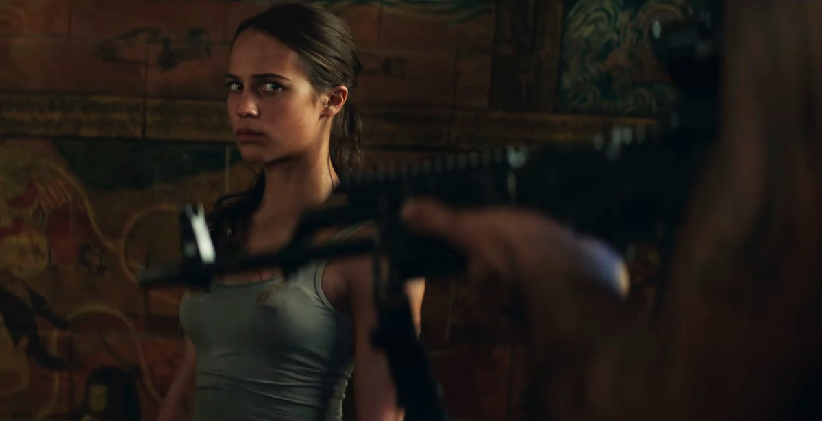 preview for Tomb Raider starring Alicia Vikander - official trailer #2