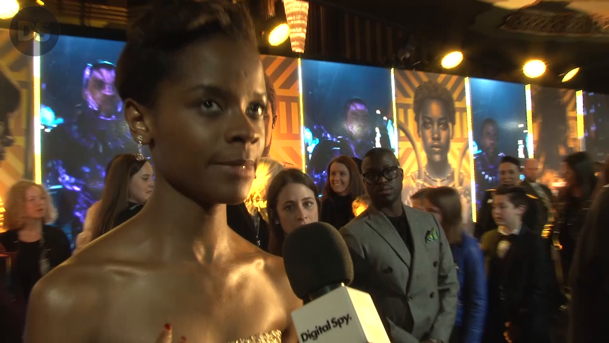 preview for Letitia Wright Black Panther European Premiere