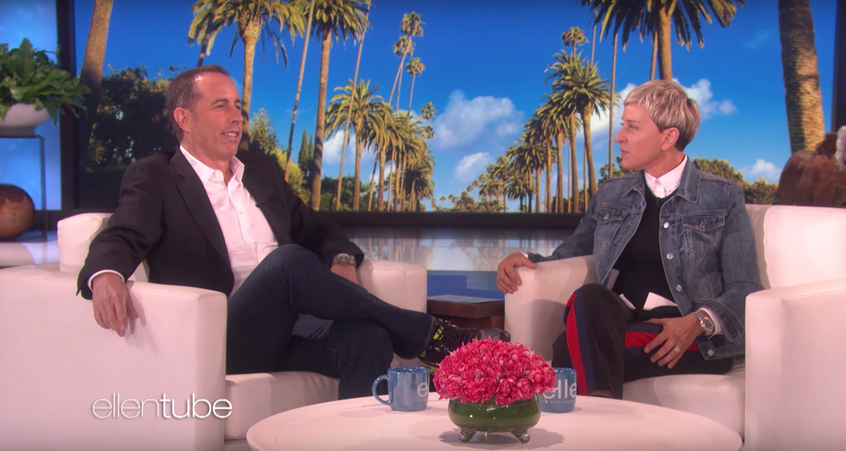 preview for Jerry Seinfeld talks Seinfeld revival with Ellen DeGeneres