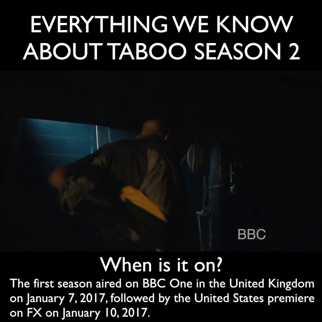 preview for Taboo season 2 - everything we know so far