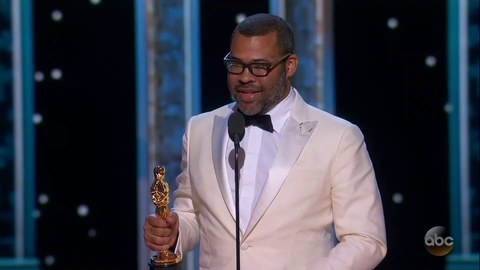 preview for Jordan Peele wins an Oscar for Best Original Screenplay for Get Out