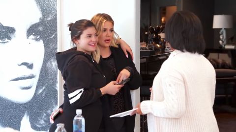 preview for Kim Kardashian West Introduce Her Surrogate To Her Pregnant Sisters, Khloe Kardashian And Kylie Jenner