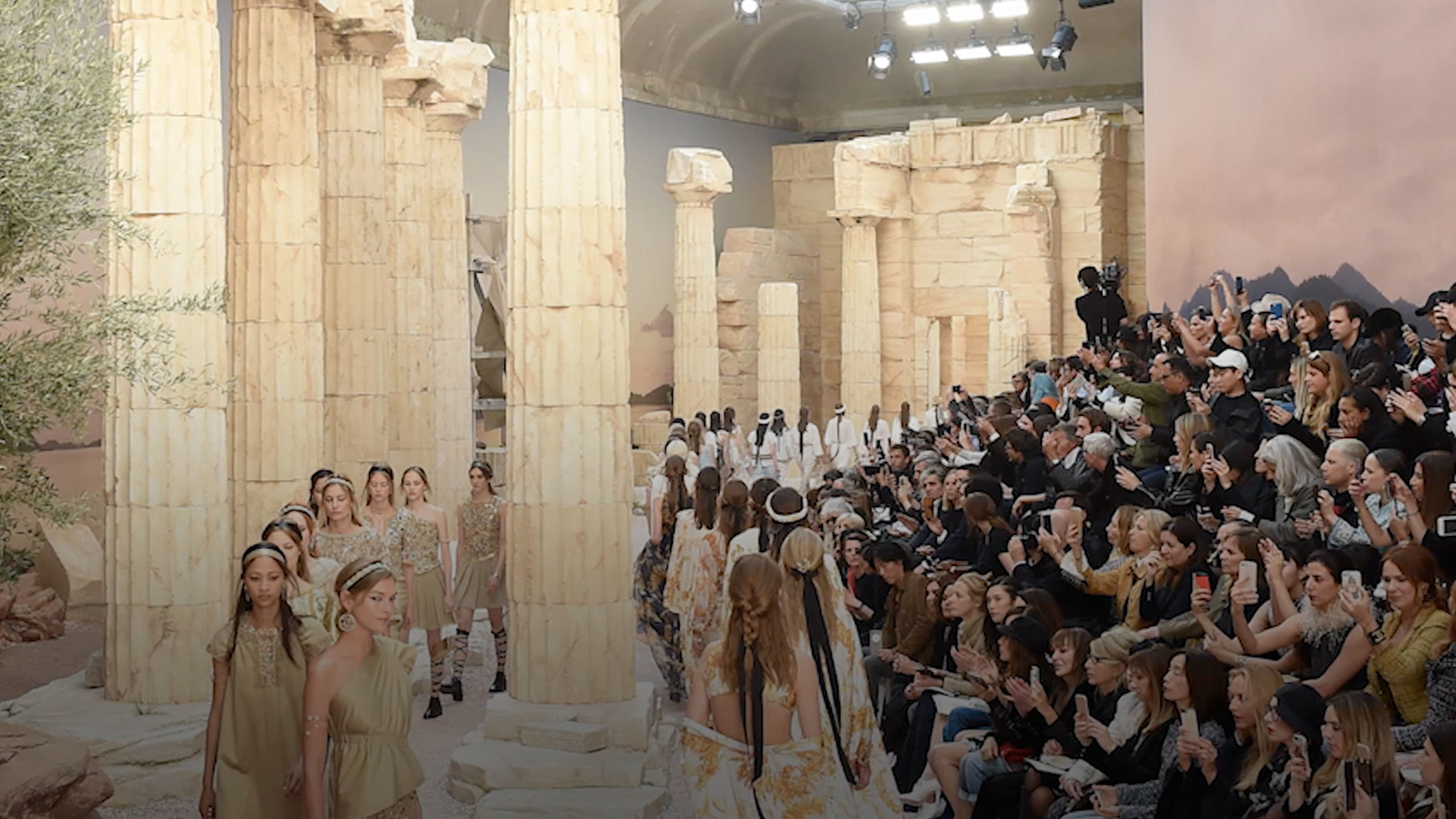 Chanel Cruise Ship At Runway Show in Paris - Chanel Cruise 2019