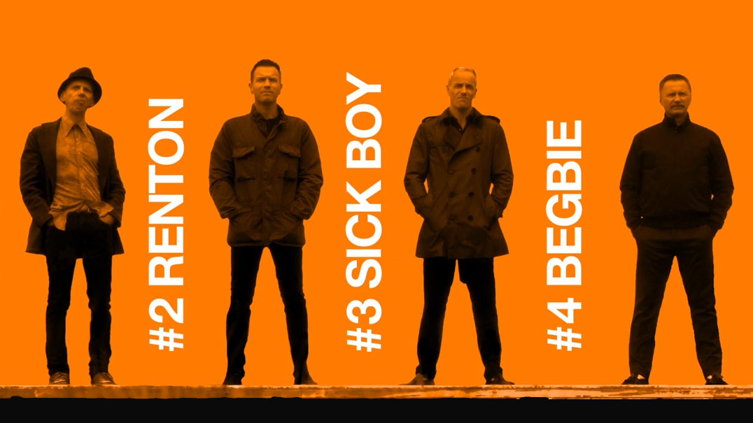 preview for T2 – Official trailer for Danny Boyle's Trainspotting sequel