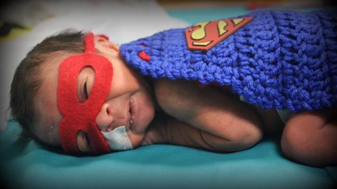 preview for NICU Nurse Dresses Her Tiny Patients as Superheroes for Halloween