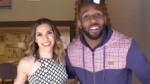 preview for Hollywood at Home: Go Inside Stephen 'tWitch' Boss and Allison Holker’s Bedroom