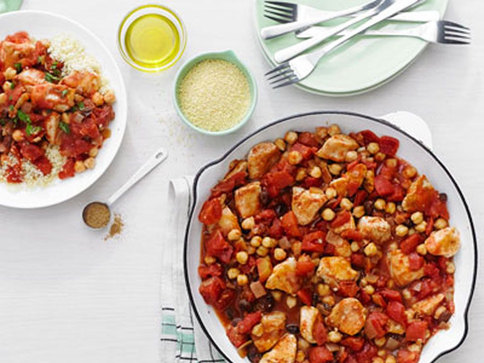 Spiced Chicken and Chickpea Stew Recipe 