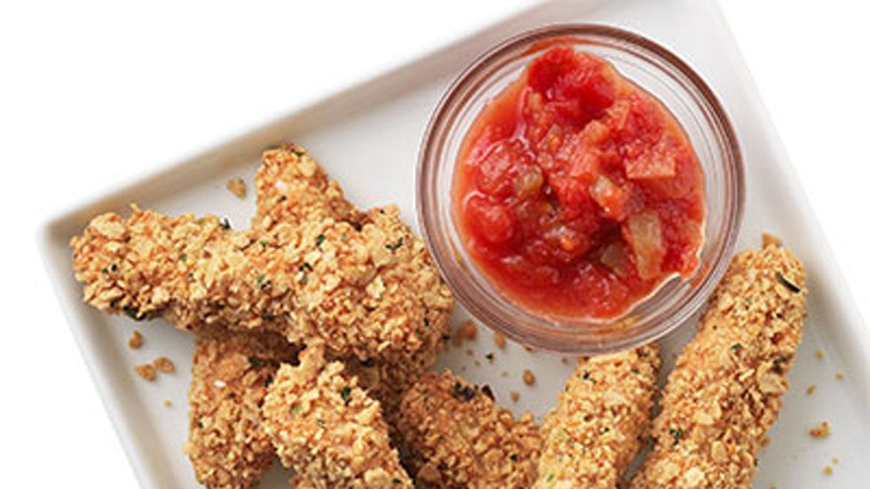 Crispy Tex Mex Chicken Strips Recipe 