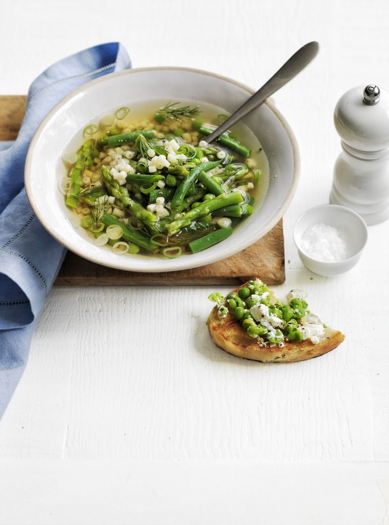 Spring Pea Minestrone Spring Pea Minestrone