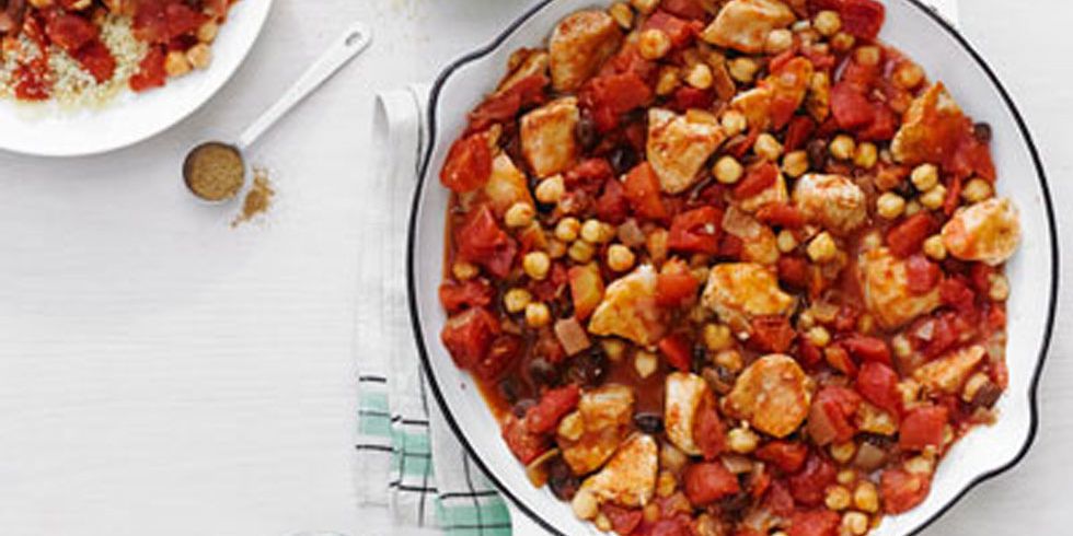 Spiced Chicken And Chickpea Stew Recipe