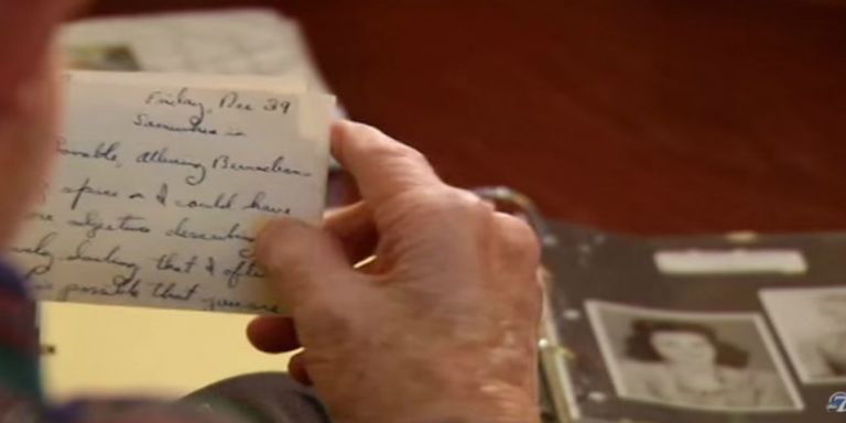 Veteran Magically Reunited With 70-Year-Old Love Letter He Wrote His