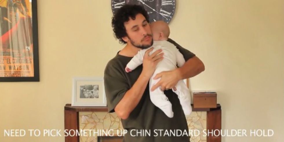 There Are 17 Different Ways to Hold a Baby, and This New Dad Has a ...