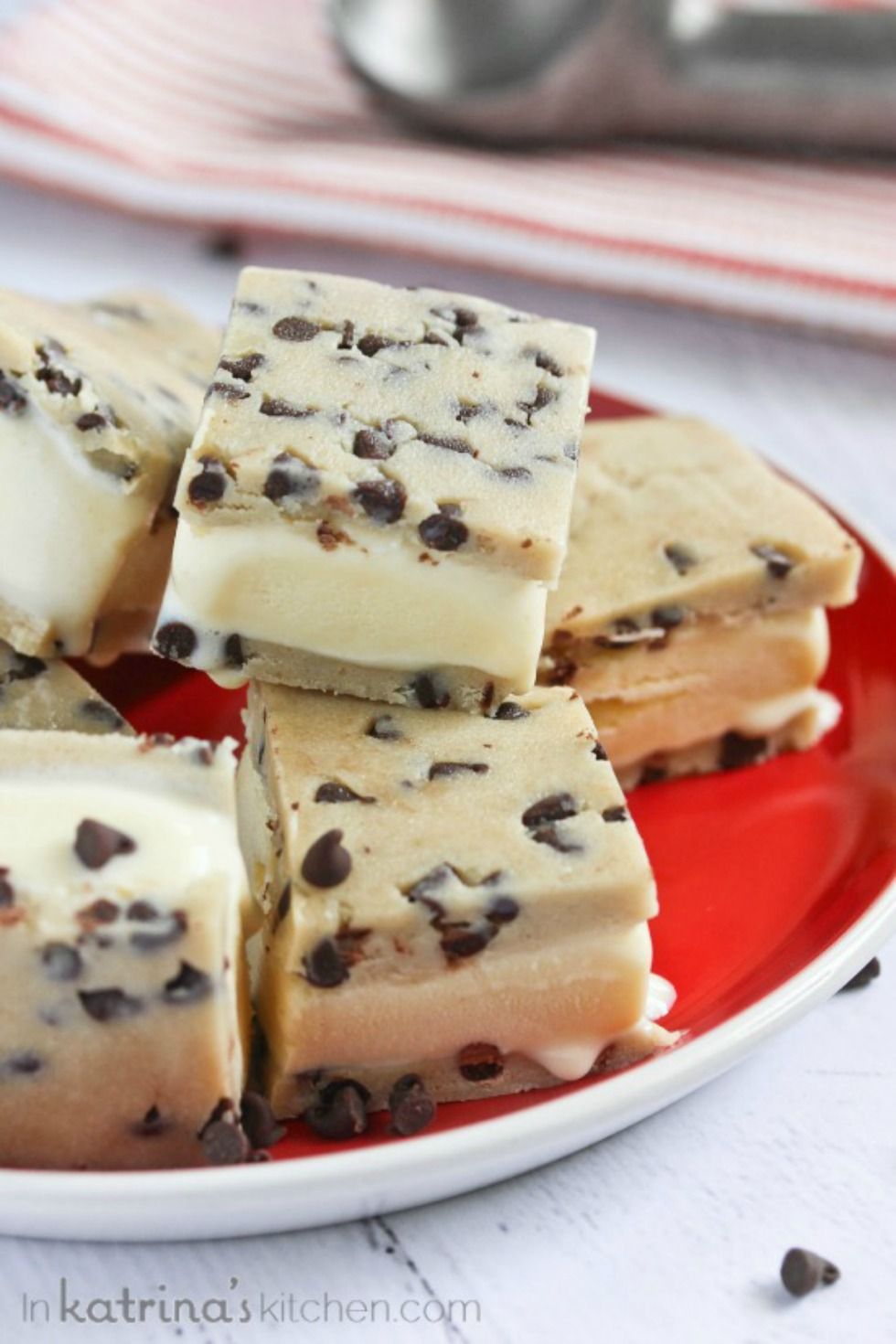 cookie dough sandwiches