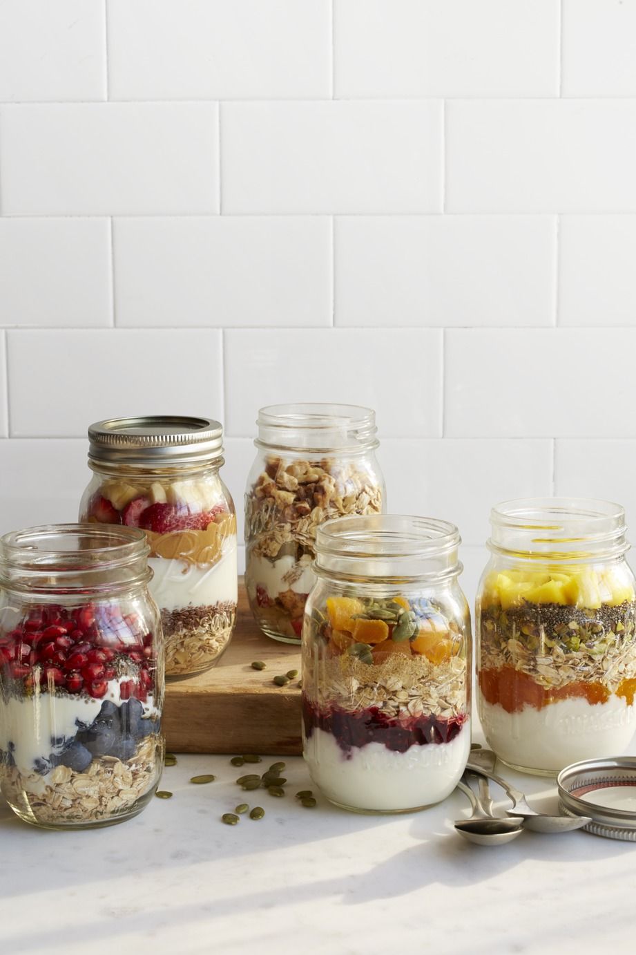 Pomegranate and Blueberry Jars