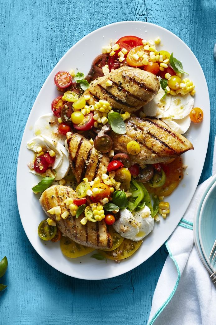 heart healthy recipes grilled chicken caprese