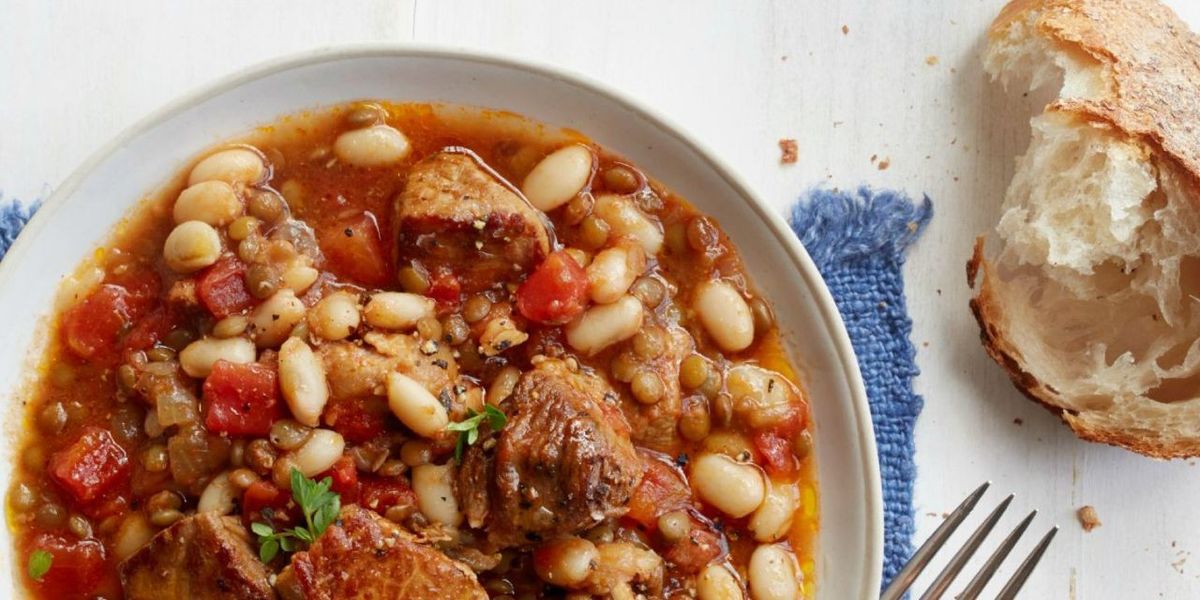 Stewed Pork and White Beans