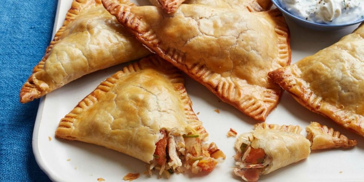 Turkey Turnovers With Apricots And Almonds
