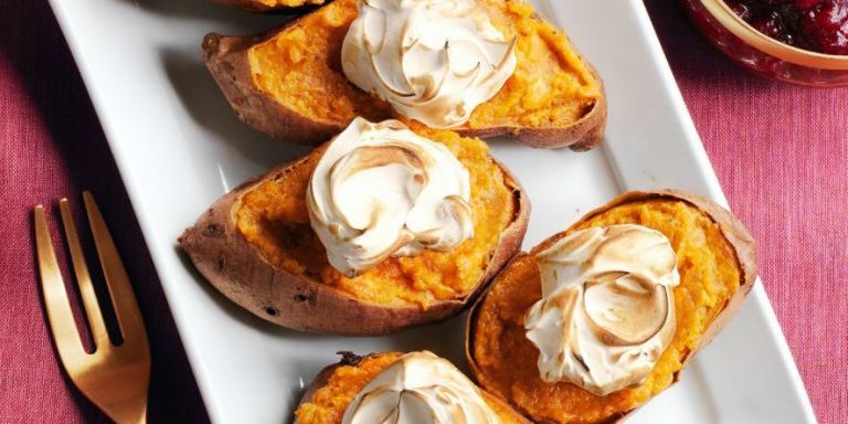 Twice Baked Sweet Potatoes