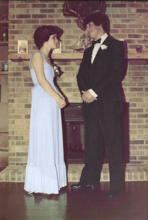 image Suzanne and Rusty Belcher at Prom