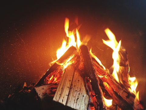 easter traditions bonfire