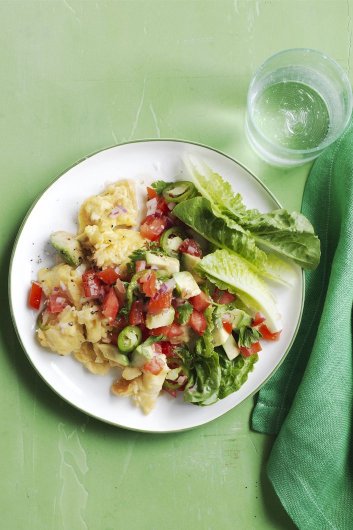 mexican scrambled eggs with veggies