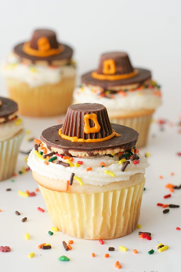 28 Thanksgiving Cupcakes Recipes - Ideas for Thanksgiving Cupcake ...