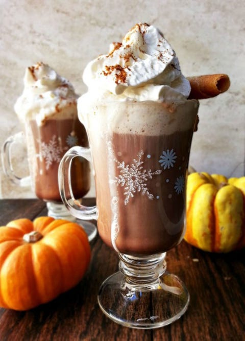 Pumpkin Spice Hot Chocolate