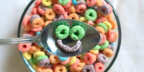 Food, Sweetness, Colorfulness, Confectionery, Kitchen utensil, Cuisine, Recipe, Snack, Breakfast cereal, Spoon, 