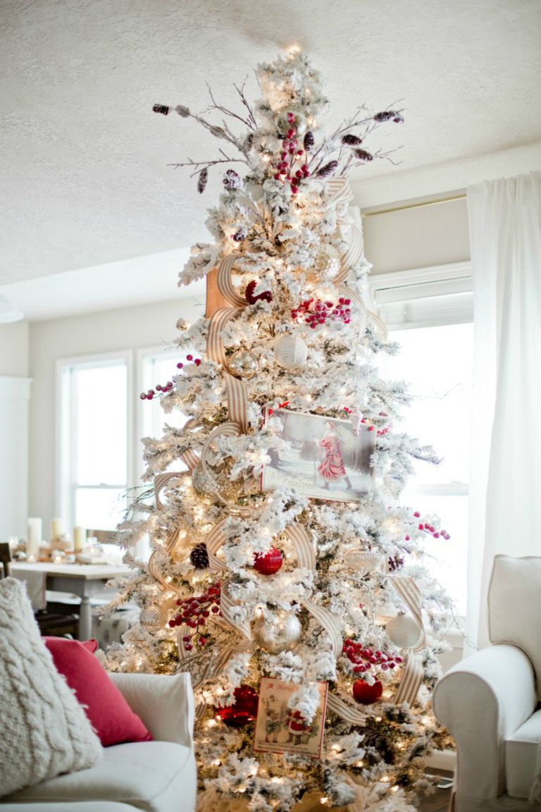 25+ Unique Christmas Tree Decoration Ideas - Pictures of Decorated