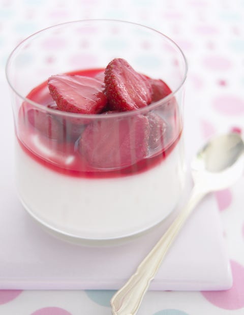 italian dessert recipes strawberry panna cotta