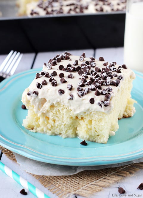 italian dessert recipes cannoli poke cake