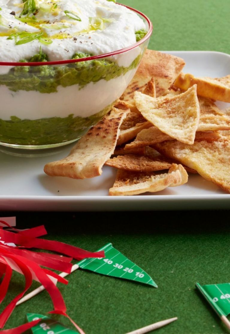 christmas appetizers  cumin spiced pita chips