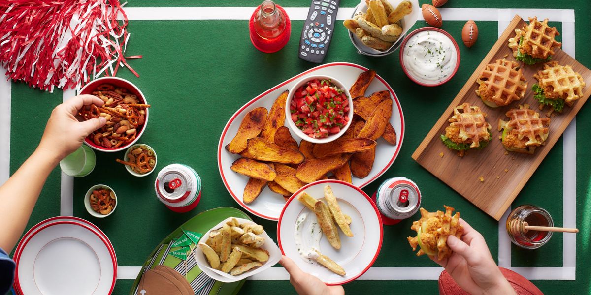 45 Super Bowl Snack Recipes Football Party Food Ideas