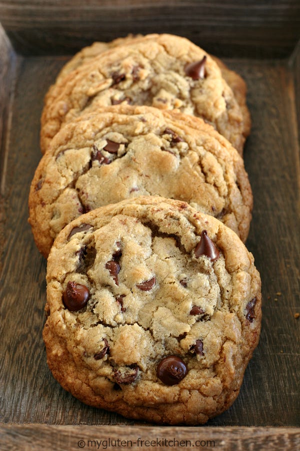 Gluten Free Chocolate Chip Cookies gluten free chocolate chip cookies