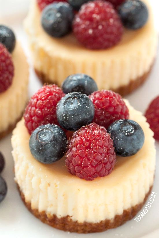 22 Easy Gluten Free Desserts Best Gluten Free Dessert Recipes   1454971817 Grain Free Mini Cheesecakes 3 