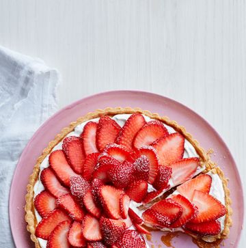 valentine's day recipes strawberry tart